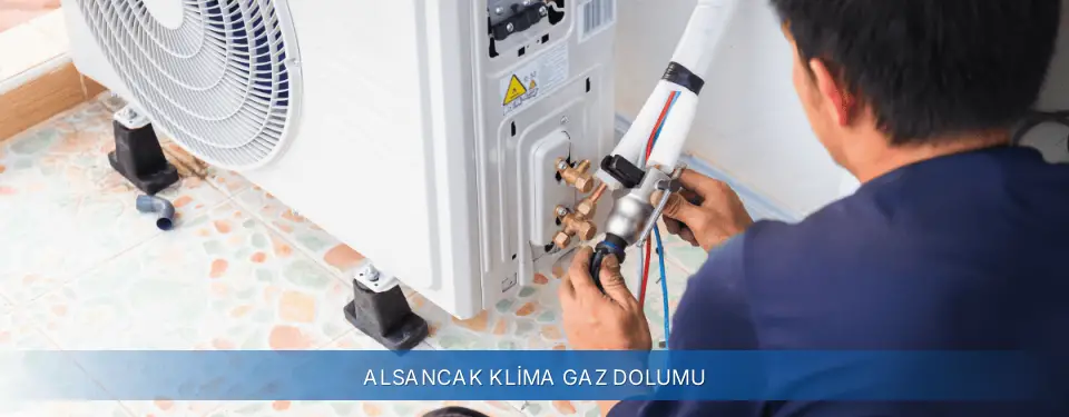 Alsancak İlçemi General Electric Klima Gaz Dolumu